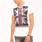 Union Jack T-Shirt // White (L)