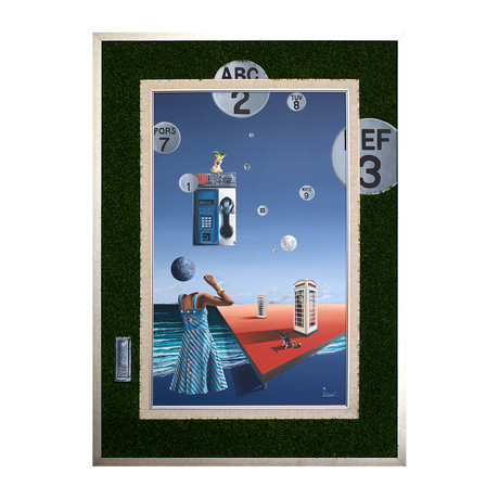 The Garden of Love (21"W x 16"H x 1.5"D)