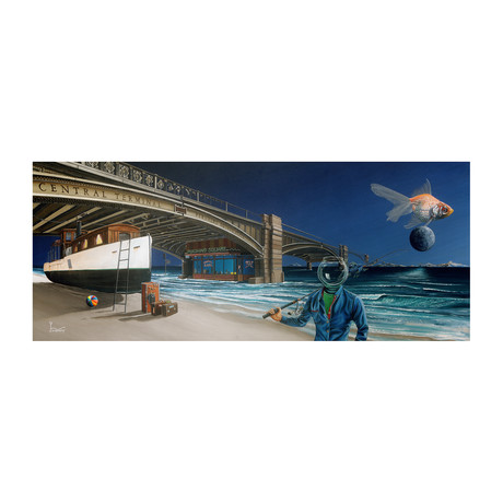 Freedom Is A Mental State (7"W x 15"H x 1.5"D)