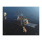 Homage to Delvaux (10"W x 15"H x 1.5"D)