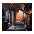 Insomnia, The Light of My Nights (15"W x 15"H x 1.5"D)