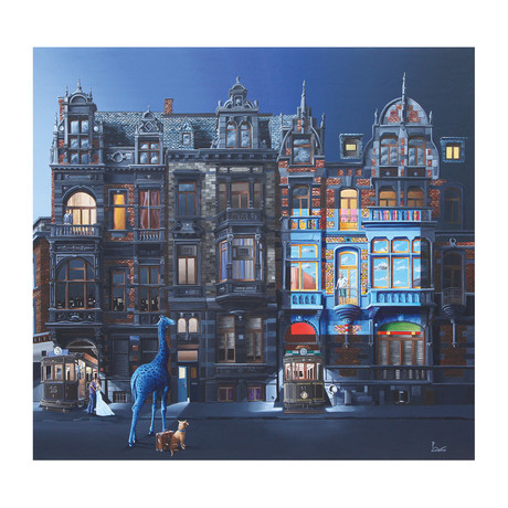 Moving On (15"W x 15"H x 1.5"D)