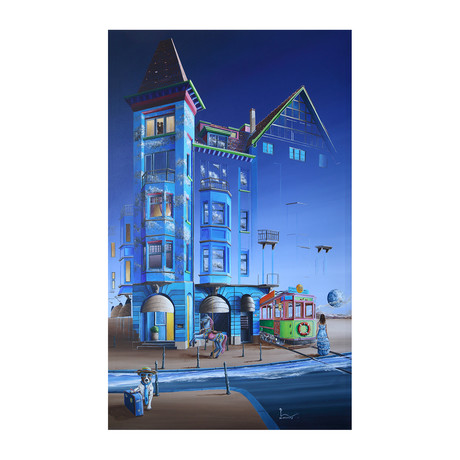 Knokke's Wind (15"W x 10"H x 1.5"D)