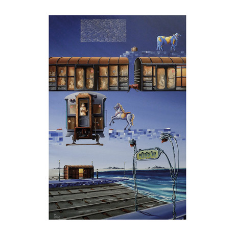 The Freedom of Dreaming (15"W x 10"H x 1.5"D)