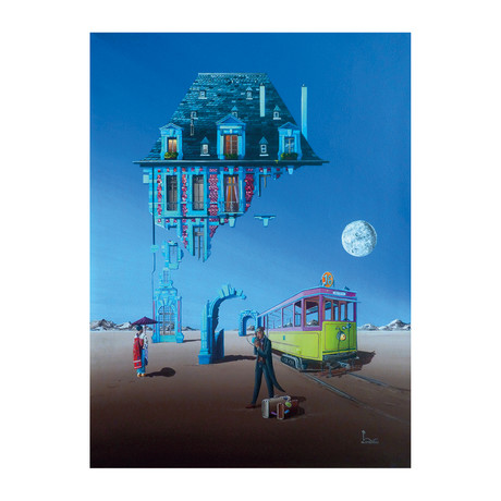 The Paris Wanderers (15"W x 10"H x 1.5"D)