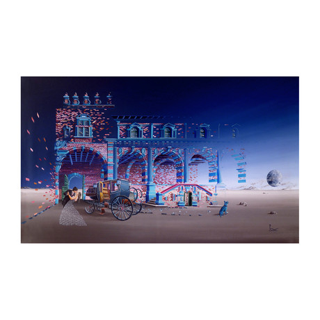 The Pink Fairytale (10"W x 15"H x 1.5"D)