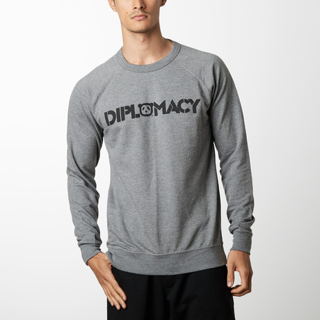 Diplomacy Crew Sweatshirt // Gray (S)