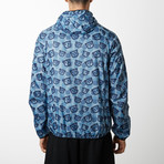 Pandaflage Windbreaker // Blue Tonal (XL)