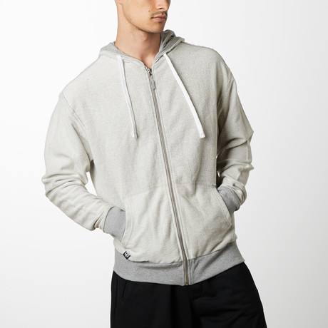 Loopback Zip Hoodie // Gray (S)