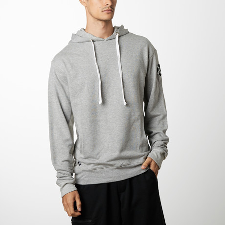 Reverse Panel Hoodie // Gray (S)