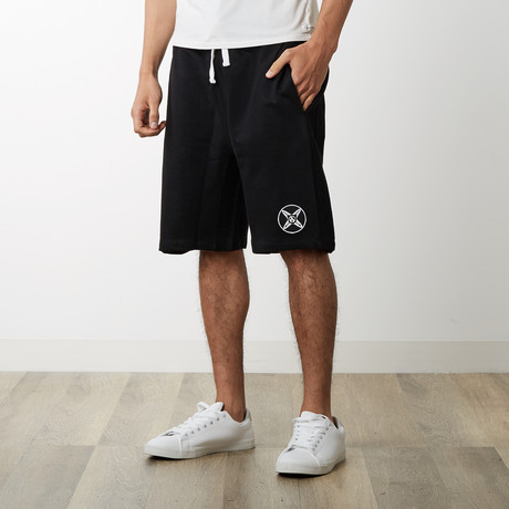 Reverse Panel Shorts // Black (S)