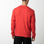 Slouchy Pullover // Red (M)