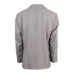 Plaid Cashmere 2-Button Classic Fit Sport Coat // Gray (Euro: 60R)