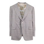 Plaid Cashmere 2-Button Classic Fit Sport Coat // Gray (Euro: 60R)