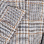 Plaid Cashmere 2-Button Classic Fit Sport Coat // Gray (Euro: 60R)