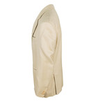 D'Avenza // Silk-Wool 2-Button Sport Coat Blazer // Brown (Euro: 51R)