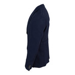 Wool-Mohair 2-Button Sport Coat Blazer // Blue (Euro: 48R)