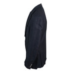 Wool Blend 2-Button Sport Coat Blazer // Blue (Euro: 51R)