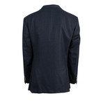 Wool Blend 2-Button Sport Coat Blazer // Blue (Euro: 51R)
