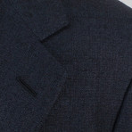 Wool Blend 2-Button Sport Coat Blazer // Blue (Euro: 51R)