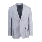 Wool Blend 2-Button Trim Fit Sport Coat I // Blue (Euro: 50R)