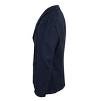 D'Avenza // Cashmere 3 Roll 2-Button Trim Fit Sport Coat I // Blue (Euro: 50R)