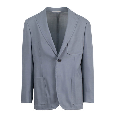 Wool Unstructured 2-Button Trim Fit Sport Coat // Gray (Euro: 50R)