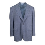 Wool 2-Button Classic Fit Sport Coat // Blue (Euro: 56R)