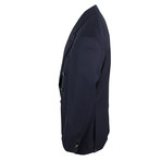 Wool Double Breasted Sport Coat Blazer // Blue (Euro: 50R)