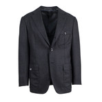 Cashmere 3/2-Button Trim Fit Sport Coat // Gray (Euro: 50R)