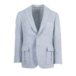 Wool 2-Button Sport Coat // Blue (Euro: 50)