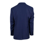 Wool-Mohair DB Slim Fit Sport Coat Blazer // Blue (Euro: 52)