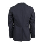 Wool 2-Button Slim Fit Sport Coat // Black (Euro: 48)