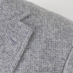Wool 2-Button Slim Fit Sport Coat // Gray (Euro: 50)