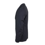 Wool 2-Button Slim Fit Sport Coat // Black (Euro: 48)