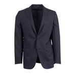 Wool 2-Button Slim Fit Sport Coat // Black (Euro: 48)