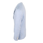 Wool Blend 2-Button Trim Fit Sport Coat II // Blue (Euro: 50)