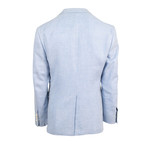 Wool Blend 2-Button Trim Fit Sport Coat II // Blue (Euro: 50)