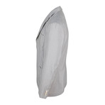 Silk Blend 2-Button Trim Fit Sport Coat // Gray (Euro: 50)