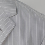 Silk Blend 2-Button Trim Fit Sport Coat // Gray (Euro: 50)