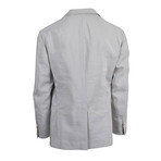 Silk Blend 2-Button Trim Fit Sport Coat // Gray (Euro: 50)
