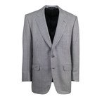 D'Avenza // Wool-Silk 2-Button Classic Fit Sport Coat // Gray (US: 48R)