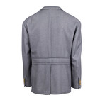 D'Avenza // Wool 2-Button Trim Fit Sport Coat // Gray (Euro: 52R)
