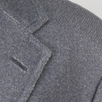 D'Avenza // Wool 2-Button Trim Fit Sport Coat // Gray (Euro: 52R)