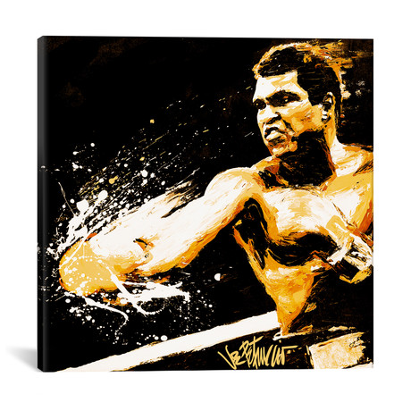 Ali Fury // Muhammad Ali Enterprises (18"W x 18"H x 0.75"D)
