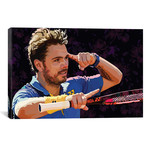 Stan Wawrinka, Dude // Dai Chris Art (18"W x 26"H x 0.75"D)