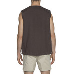 Fisherman's Vest // Brown (L)