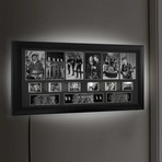 The Beatles // Deluxe FilmCells Presentation with Backlit LED Frame