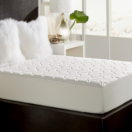 Pure Rest // 10" Quilted Top Memory Foam Mattress (Twin)