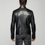 Dario Leather Jacket // Black (XL)